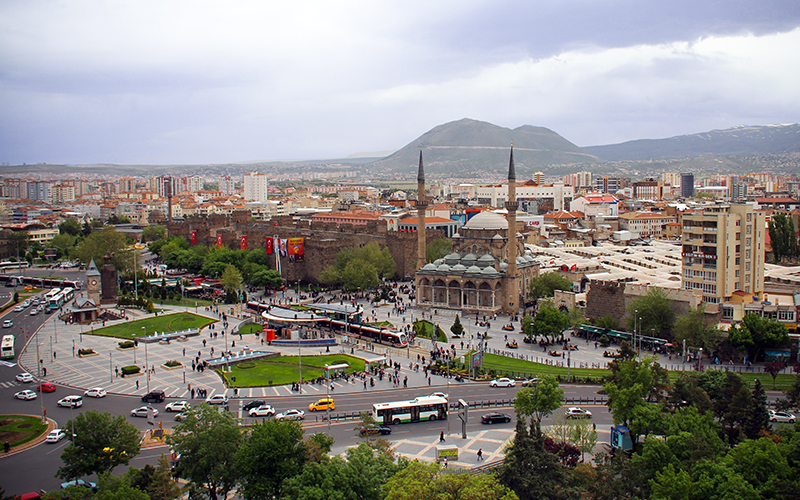 kayseri city centre view